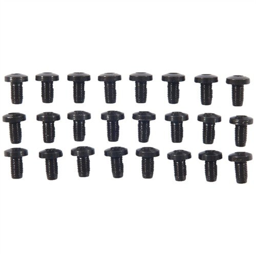 1911 HEX HEAD GRIP SCREWS fra WILSON COMBAT gir et sikkert grep for fjerning av grip skruer, forhindrer skader på grep og skruer, og passer flush med populære aftermarket grep.