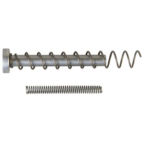 WOLFF GUIDE ROD & SPRINGS forbedrer ytelsen med en slitesterk, maskinert guide rod og ekstra kraftig firing pin return spring for bedre pålitelighet.