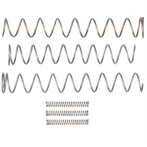 WALTHER PPK/PPKS RECOIL CALIBRATION PAK fra WOLFF gir en rekke reduserte recoil springs for optimal funksjon med håndlastet ammunisjon. Inkluderer 14 lb., 15 lb., 16 lb. og 17 lb. springs.