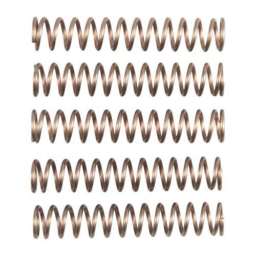 Genuine Mil-spec kvalitetsfjedre for AR-15/M-16 som er slitne, ødelagte eller mistet. Perfekt for å lage ditt eget nødreservedelsett. 5 stk per pakke.