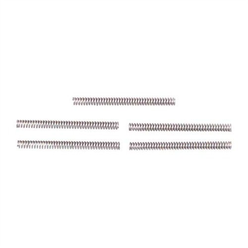 Genuine, Mil-spec kvalitet fjærer for AR-15/M-16 som er perfekte for å erstatte slitte eller tapte deler. Pakken inneholder 5 fjærer av stål.