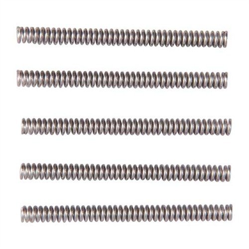 Genuine, Mil-spec kvalitetsfjedre for AR-15/M-16 som er slitne, ødelagte eller mistet. Perfekte for å lage ditt eget nødverktøysett. 5 fjedre per pakke.