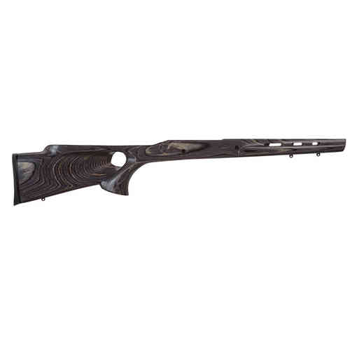 Featherweight Thumbhole design med redusert vekt, Limbsaver recoil pad for bedre skuldergrep, og optimalisert for presisjon og kjøling av løp.